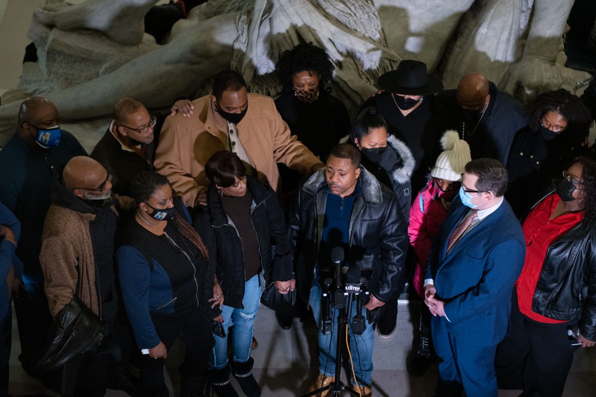 Andre Locke Sr., father of Amir Locke speaks