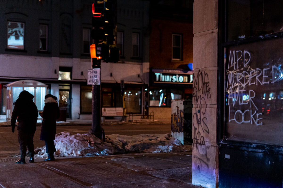 Minneapolis Graffiti Memorializes Amir Locke at Lake & Lyndale