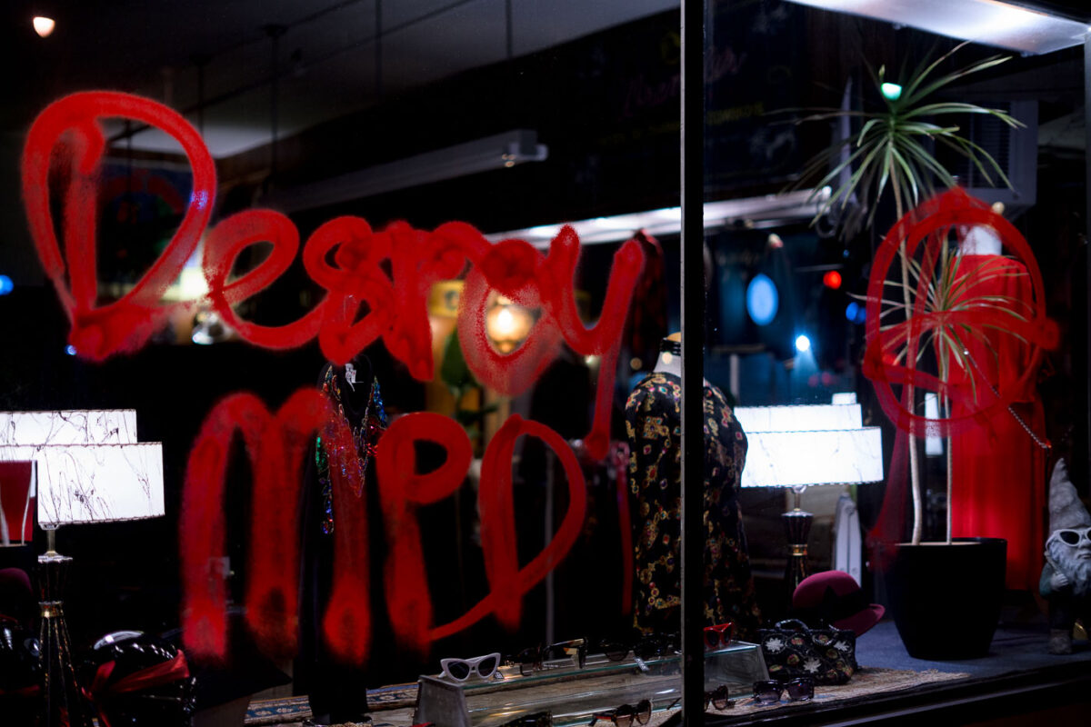 Uptown Minneapolis Storefront Vandalized After Amir Locke Protest