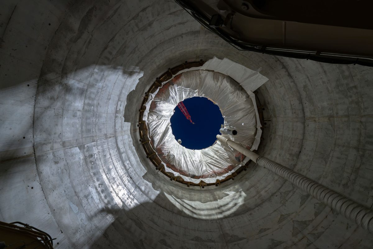 Interior Shaft, MnDOT I-35W Stormwater Storage Facility
