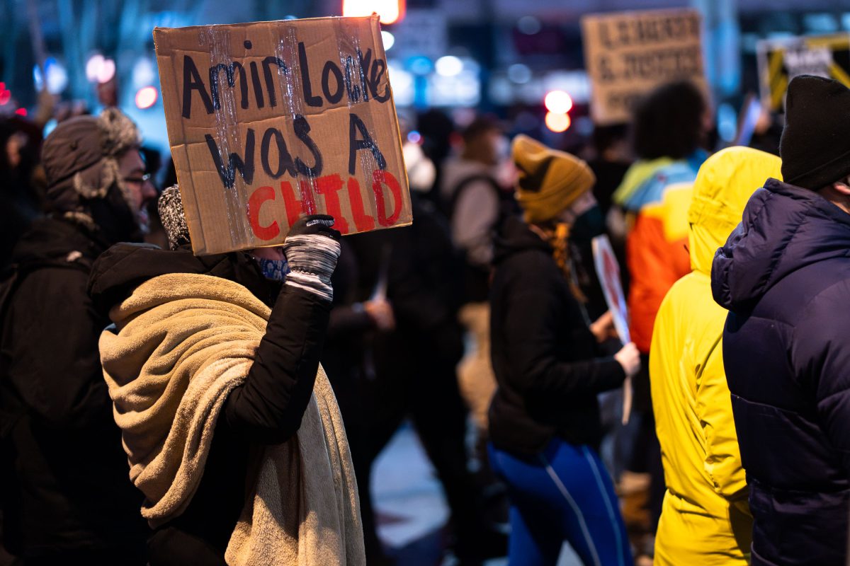 Protesters march after Amir Locke was killed by police