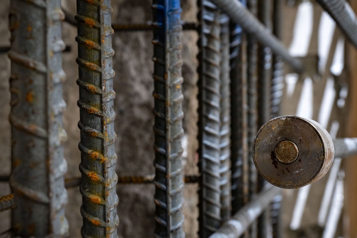 Rebar Reinforcement Cage, I-35W Stormwater Storage Facility, Minneapolis