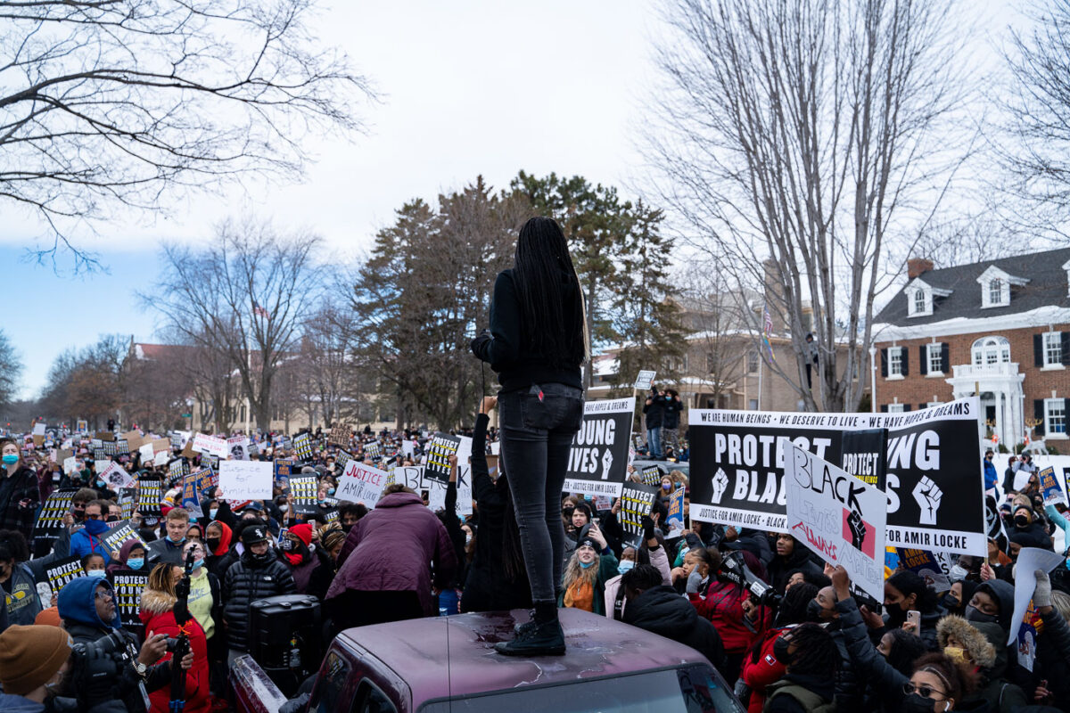 St. Paul Students Protest for Amir Locke Justice