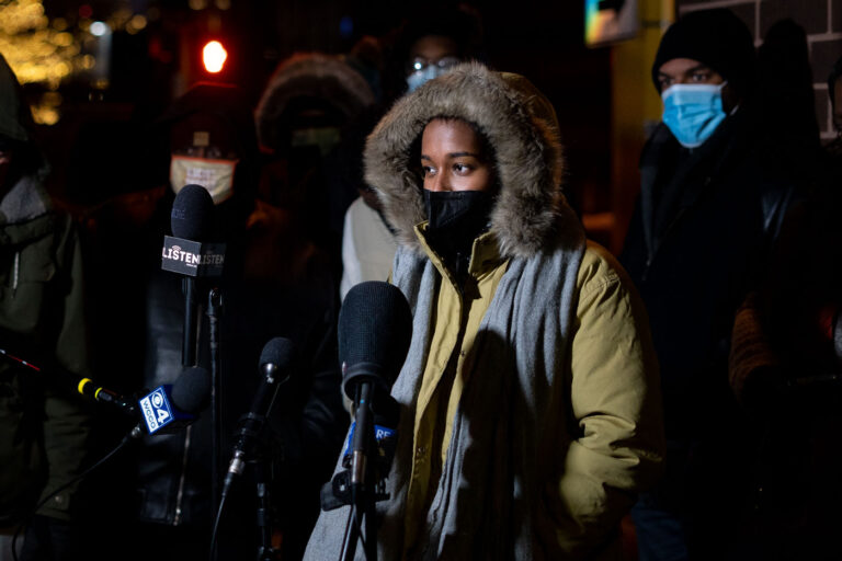 Zaynab Mohamed speaks on Amir Locke shooting in Minneapolis 4 Zaynab Mohamed, Community Advocacy Manager with CAIR-MN and a Minnesota Senate candidate, speaks to the press in Minneapolis on a cold February night. Her statement followed the police shooting death of Amir Locke earlier that day. Mohamed called for the prompt release of information regarding the incident, which was under investigation by the Bureau of Criminal Apprehension. This event underscores community responses to police conduct and the ongoing calls for transparency in such cases.