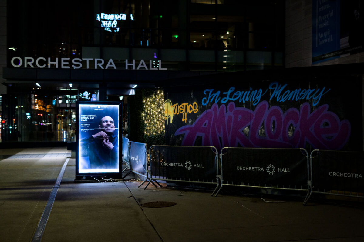 Orchestra Hall Minneapolis: Amir Locke Memorial Mural