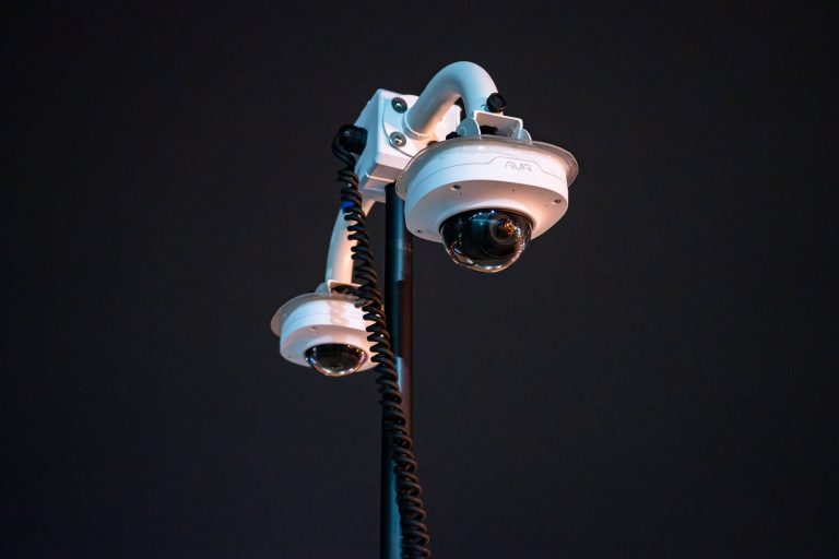 AVA surveillance cameras in Minneapolis seen in March 2022. 2 AVA surveillance cameras in Minneapolis seen in March 2022.