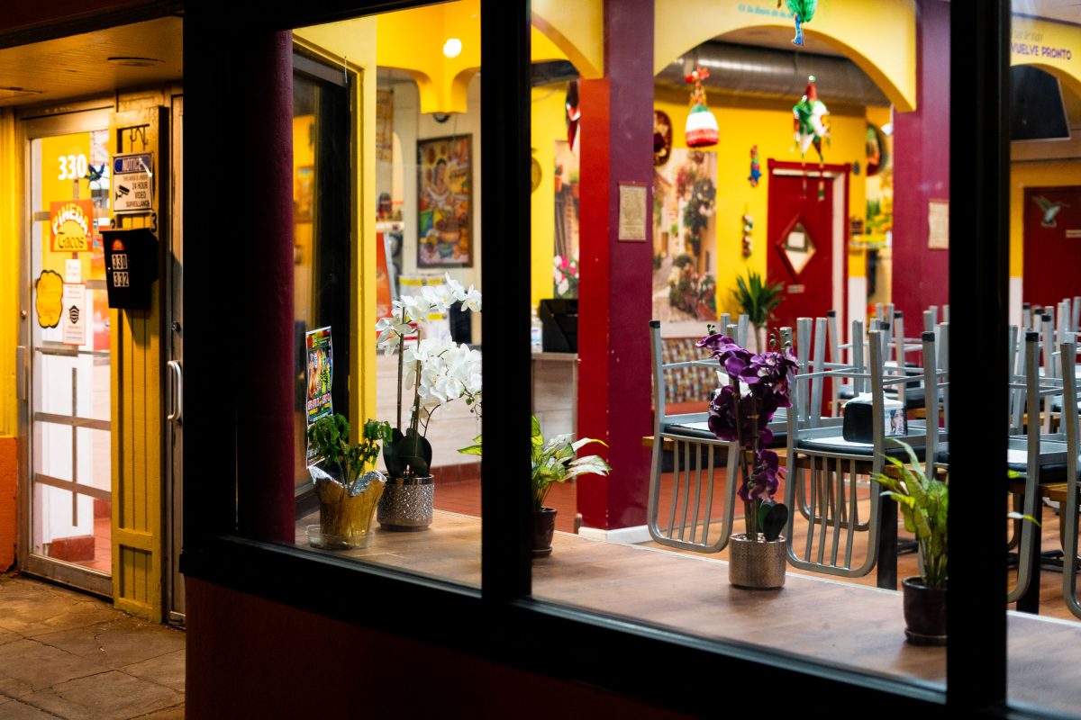 Pineda Tacos on Lake Street in Minneapolis in March 2022