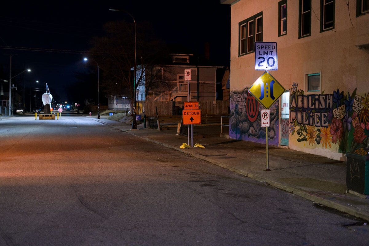 38th Street in George Floyd Square.