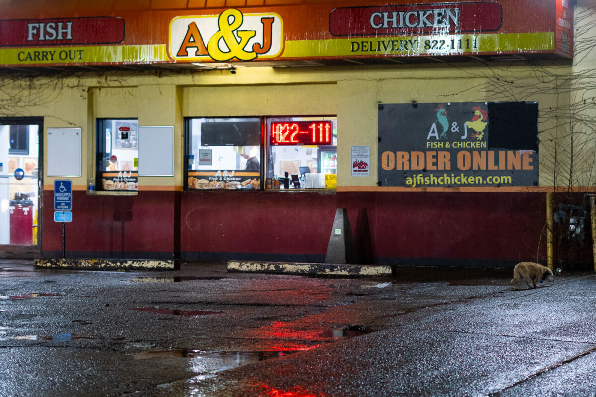 A&J Fish and Chicken on Lake Street in South Minneapolis.