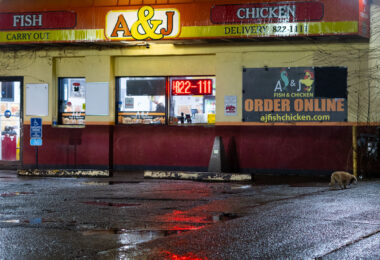 A&J Fish and Chicken on Lake Street in South Minneapolis.