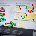 Comments left behind on feedback boards at an event held by the City of Minneapolis "38th and Chicago Re-envisioned".