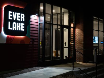 Everlake Apartments Signage, South Minneapolis, April 2022