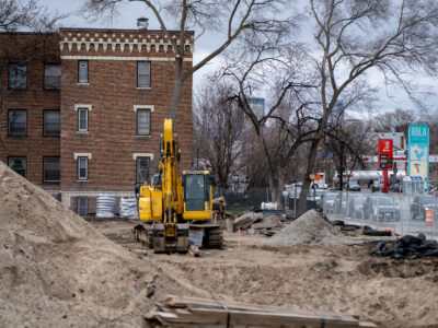 Nicollet Ave Construction: New Housing Development