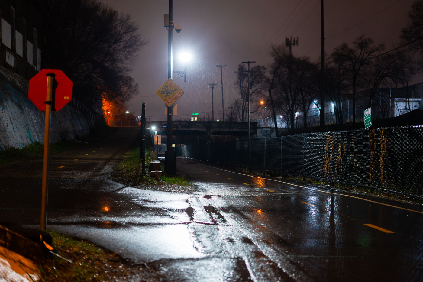 Spring Rain on the Midtown Greenway 2022