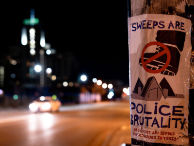 Minneapolis Flyer: Sweeps Are Police Brutality