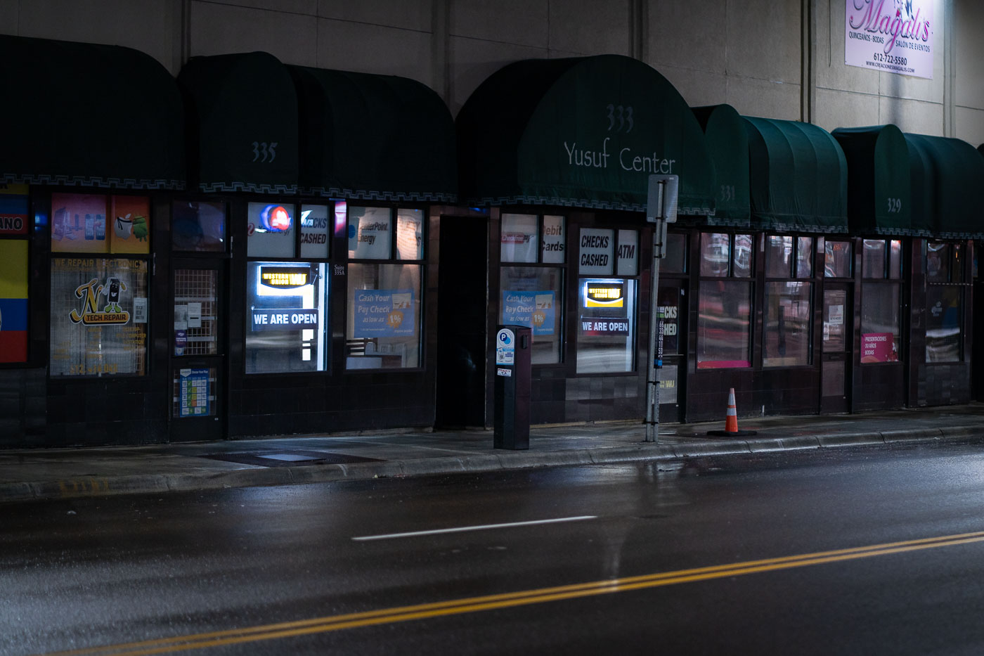 The Yusef Center on Lake Street in Minneapolis