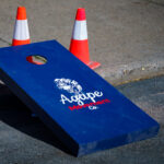 The game bags with Agape Movement Co. marked on it.