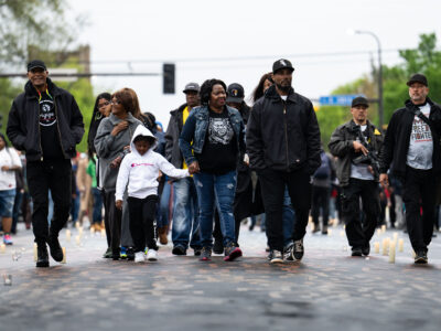 Agape Movement March on Chicago Ave, Minneapolis