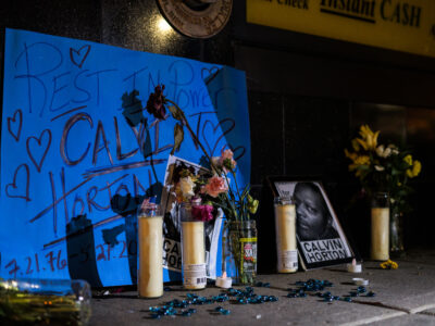 Calvin Horton Memorial at Cadillac Pawn, Minneapolis