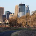 The Cedar Lake Trail in Minneapolis.