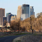 The Cedar Lake Trail in Minneapolis.