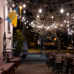 Chairs outside Uptown Minneapolis Restaurant 1 Chairs outside a restaurant in Uptown Minneapolis.