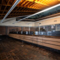 The front counter at a US Bank building in Minneapolis. The bank was destroyed following the May 25, 2020 murder of George Floyd by Minneapolis police officer Derek Chauvin.