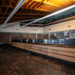 The front counter at a US Bank building in Minneapolis. The bank was destroyed following the May 25, 2020 murder of George Floyd by Minneapolis police officer Derek Chauvin.
