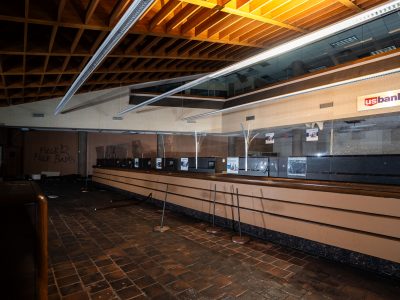 Minneapolis US Bank Counter After George Floyd Uprising