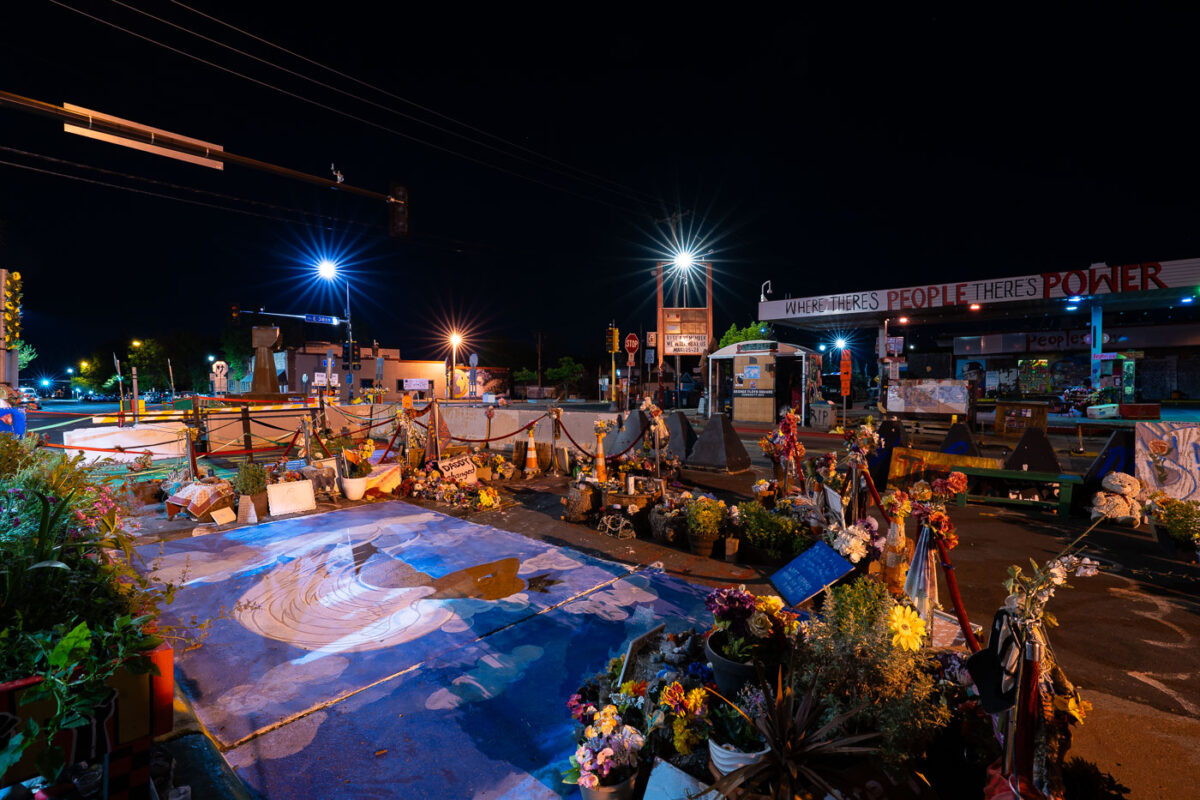 George Floyd Memorial at George Floyd Square May 19, 2022