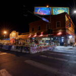 The George Floyd Memorial at George Floyd Square in May 2025. The area has been a place of protest since the May 25, 2020 murder of George Floyd.