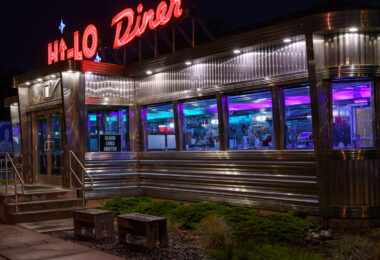 Hi-Lo Diner neon sign in Minneapolis.