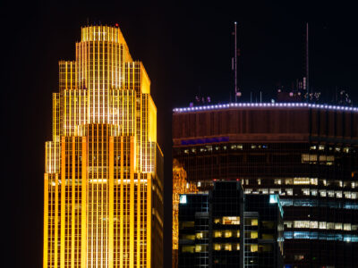 Wells Fargo Center and IDS Center Rooftops, Minneapolis