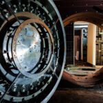 Vault inside a fire damaged US Bank vault. The bank was destroyed during riots following the May 25, 2020 murder of George Floyd by Minneapolis police officer Derek Chauvin.