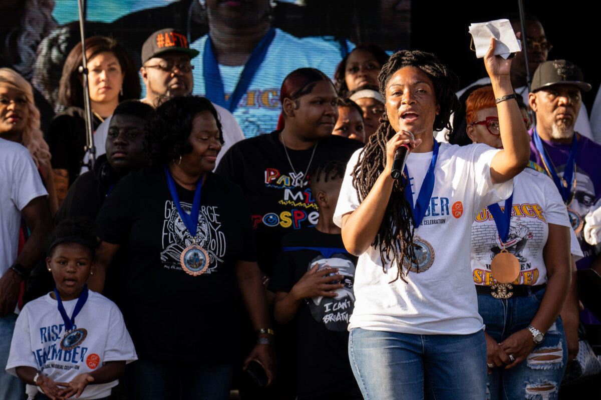 Jeanelle Austin at Rise and Remember Festival