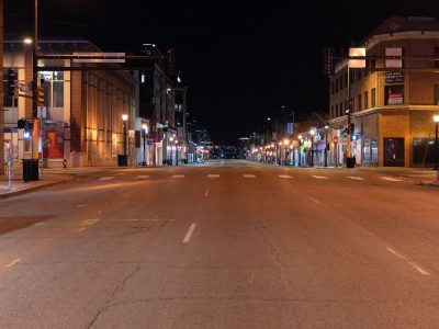Lake Street and Hennepin Ave, Uptown Minneapolis, May 2022
