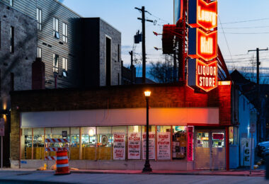 Lowry Hill Liquor Store on Hennepin Ave in Minneapolis.
