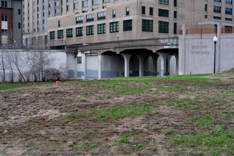 Midtown Greenway May 2022 3 The Midtown Greenway bike trail in South Minneapolis in May 2022.