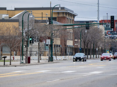 Minneapolis Police 3rd Precinct Fortified on Lake Street