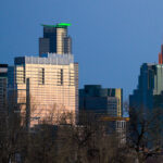 Skyscrapers in downtown Minneapolis.