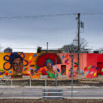 A mural on Chicago Avenue in Minneapolis.