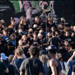 Music at the "Rise and Remember" festival at George Floyd Square.