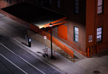 Public Storage building in the North Loop, Downtown Minneapolis.