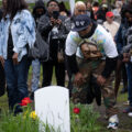 Terrence Floyd, George Floyd’s Brother, at Say Their Names Cemetery during an Angelversary Candlelight Vigil.