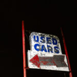 A sign for Used Cars as seen in Minneapolis.