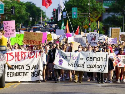 Abortion Rights March After Dobbs Ruling, Minneapolis