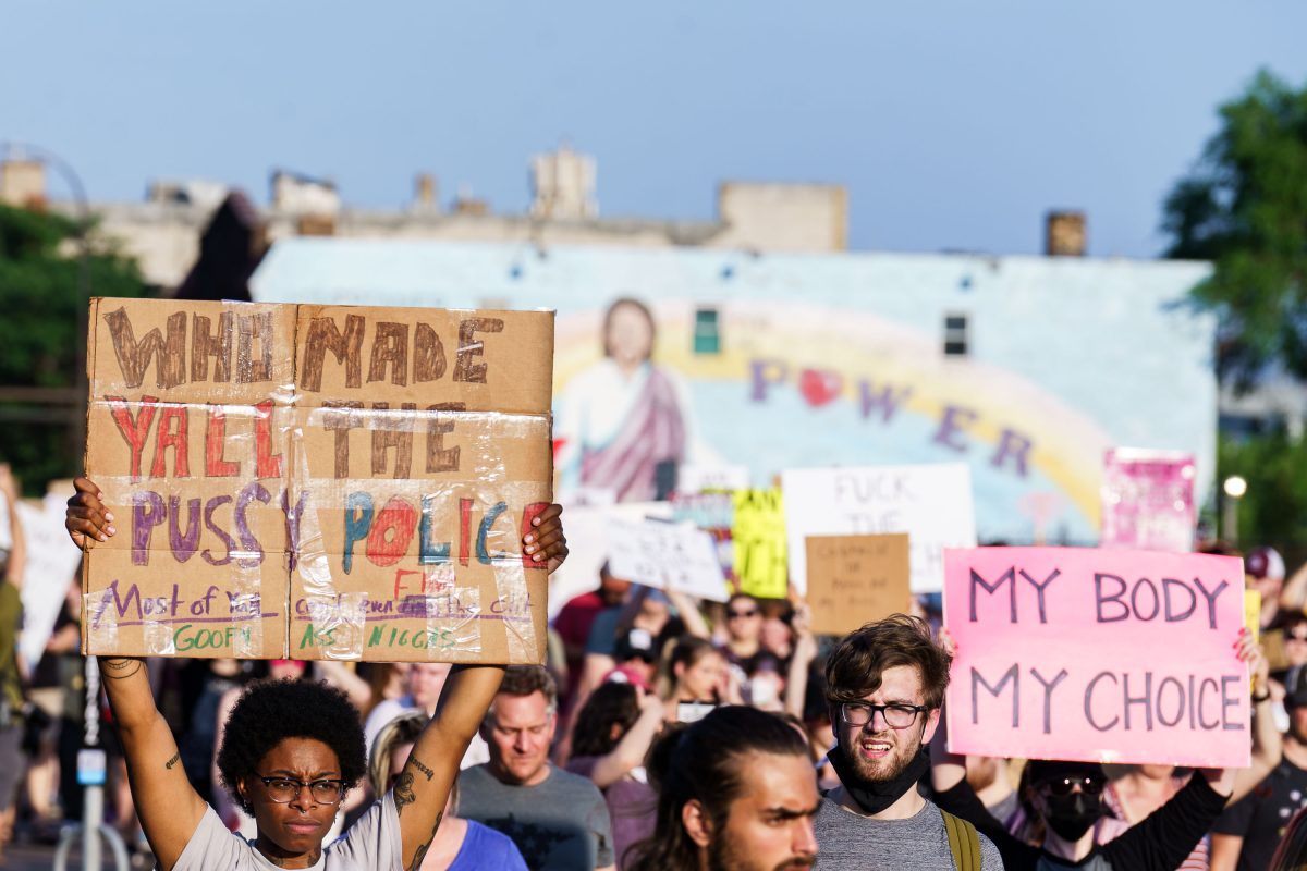 Abortion Rights March, Downtown Minneapolis June 2022