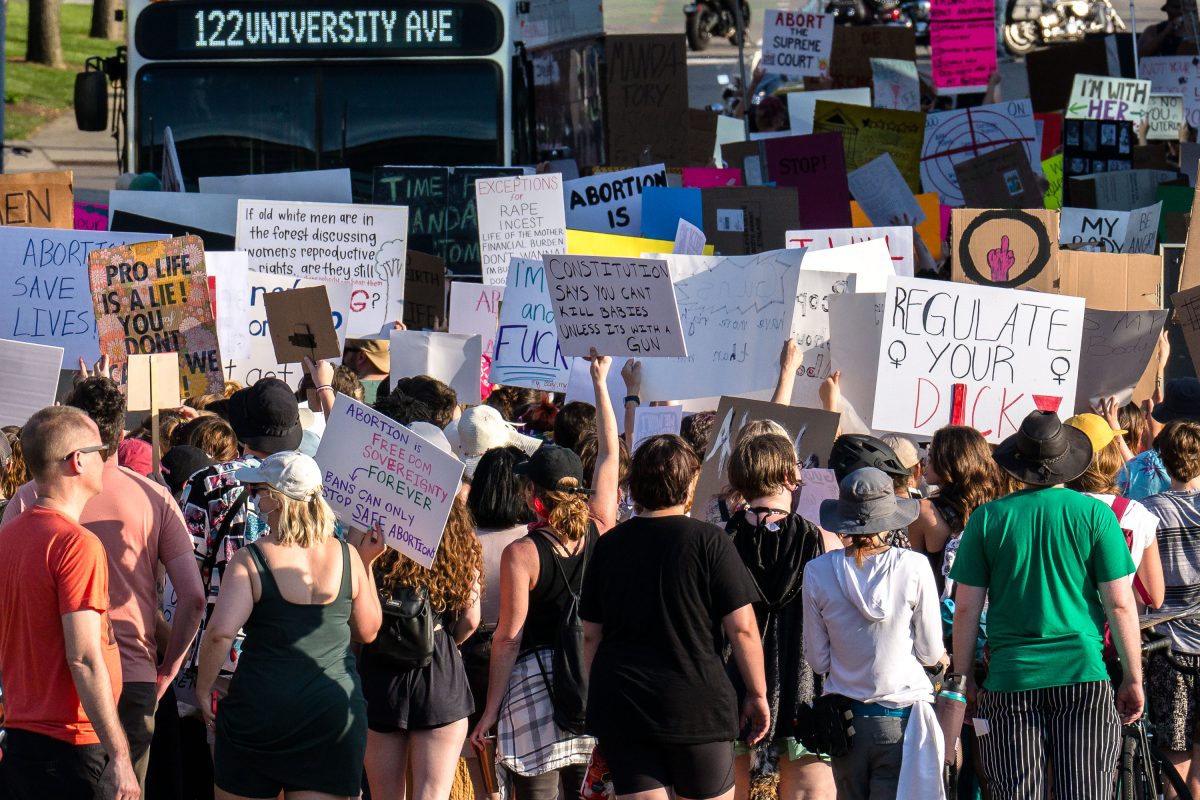 Abortion Rights March, University Avenue, Minneapolis