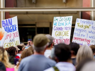 Abortion Rights Protest Signs, Downtown Minneapolis