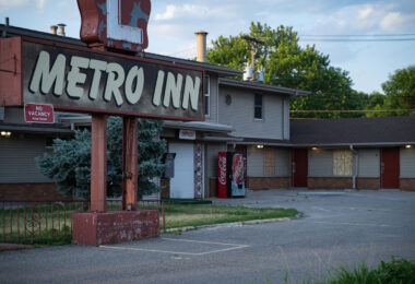 The Metro Inn motel in Minneapolis.